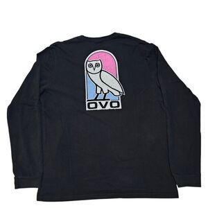 OVO October's Very Own Black Long Sleeves